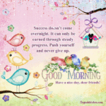 Long good morning wishes for a friend GIF. Superbwishes.com