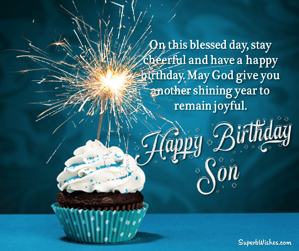 Cute Happy Birthday Wishes For Son GIFs | Birthday Son GIFs | SuperbWishes