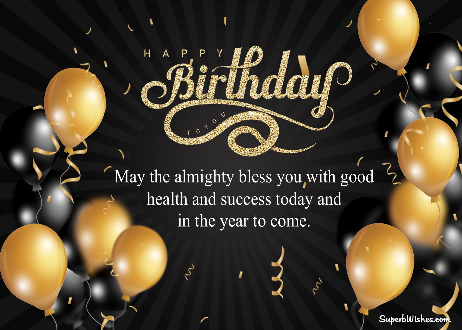 Wishing someone a happy birthday. Superbwishes.com