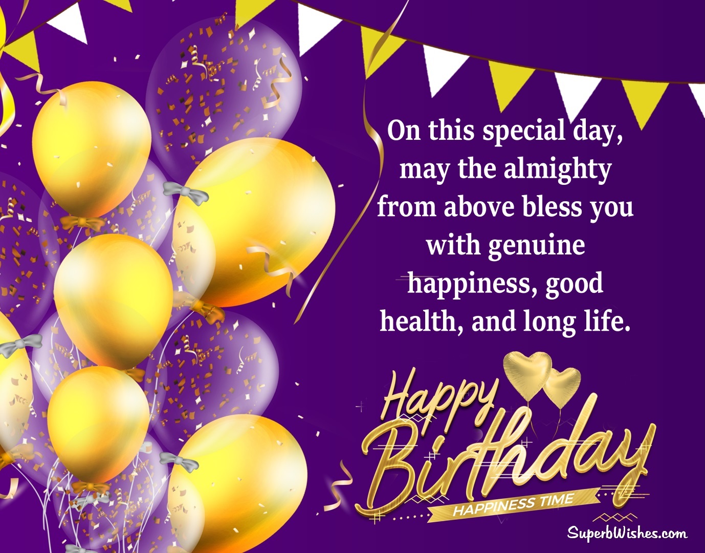 Happy birthday blessings images. Superbwishes.com