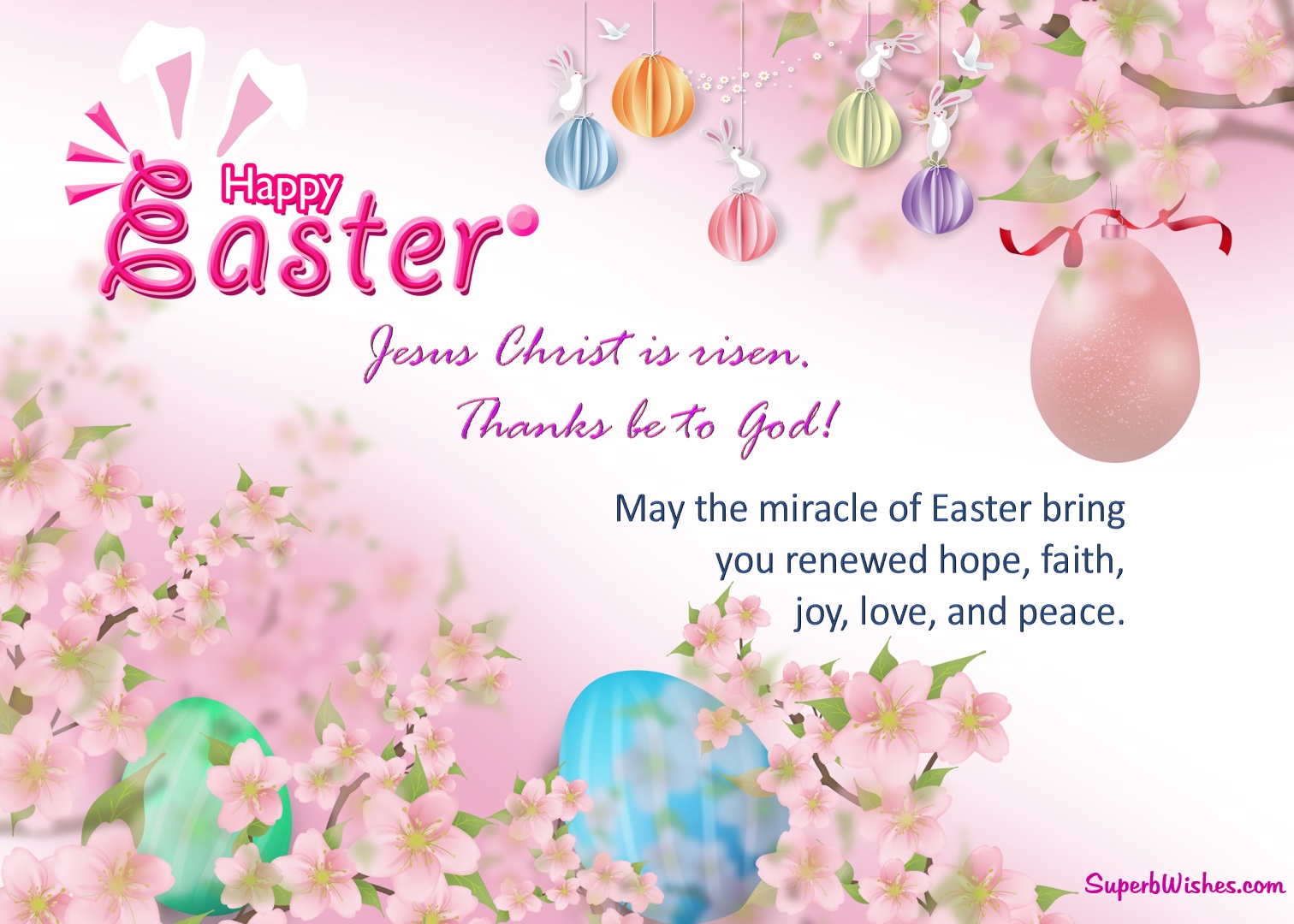 He Is Risen Easter Images by SuperbWishes