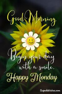 Positive happy Monday quotes. Superbwishes.com