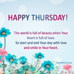 Happy Thursday motivation quotes. Superbwishes.com