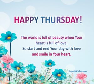 Happy Thursday motivation quotes. Superbwishes.com