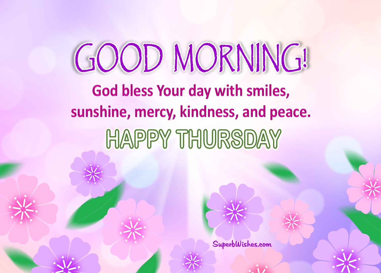 Happy Thursday inspirational quotes and images. Superbwishes.com