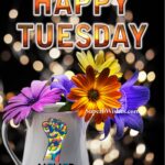 Happy Tuesday flowers images. Superbwishes.com