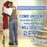 Monday blessings with Bible verses. Superbwishes.com