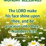 Monday blessings with Bible verse images. Superbwishes.com