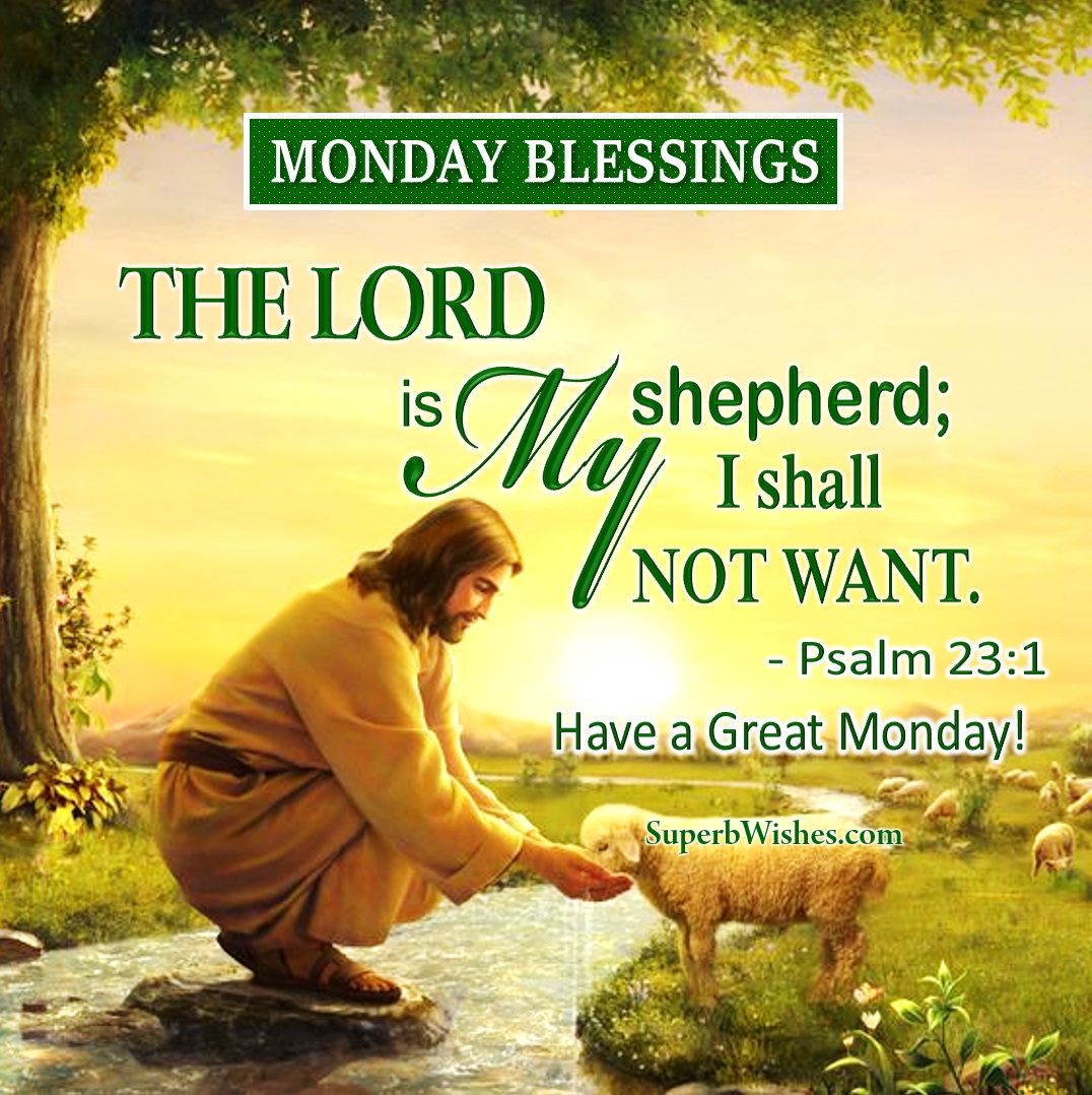 Monday Blessings Bible Verse Image Proverbs 3:5 | SuperbWishes.com