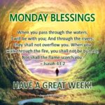 Monday blessings with Bible verses. Superbwishes.com