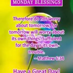 Monday blessings with Bible verse images. Superbwishes.com