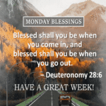 Bible verse GIF for Monday blessings. Superbwishes.com