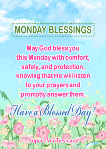Monday blessings GIFs and quotes. Superbwishes.com