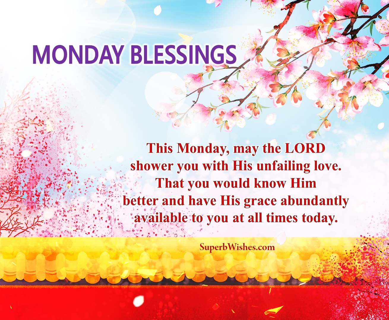 Monday blessings images quotes. Superbwishes.com