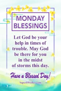 Images of Monday blessings. Superbwishes.com
