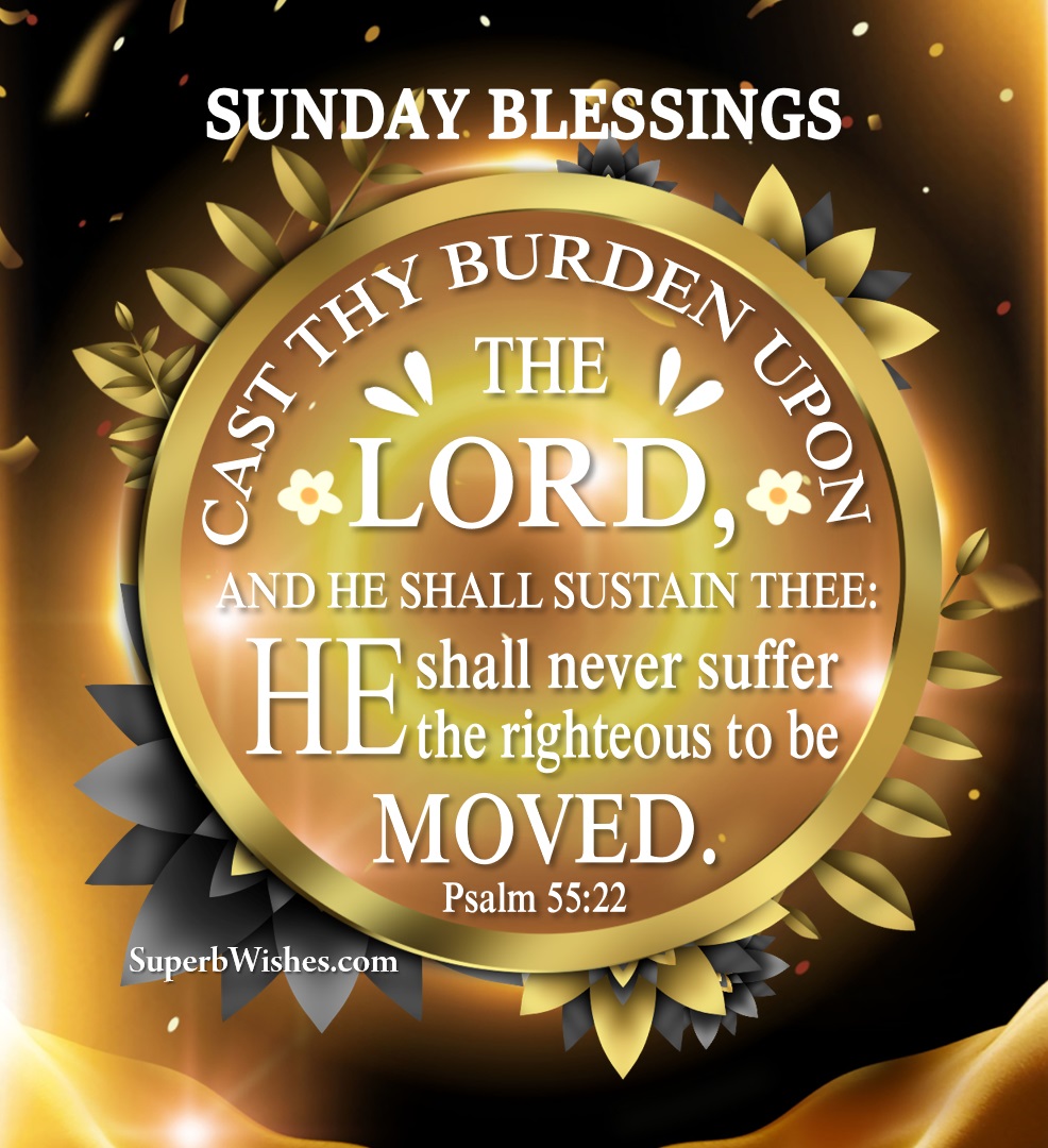 Bible verse blessed Sunday. Superbwishes.com