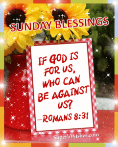 Sunday blessings GIF Bible verse. Superbwishes.com