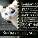 Bible verse animated image with blessed Sunday quotes. Superbwishes.com