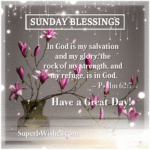 Bible verse GIF for Sunday blessings. Superbwishes.com