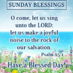 Bible verse animated image with blessed Sunday quotes. Superbwishes.com