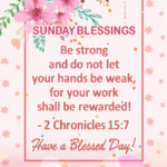 Sunday blessings GIF Bible verse. Superbwishes.com