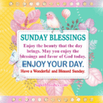 Have a blessed Sunday GIFs and quotes. Superbwishes.com