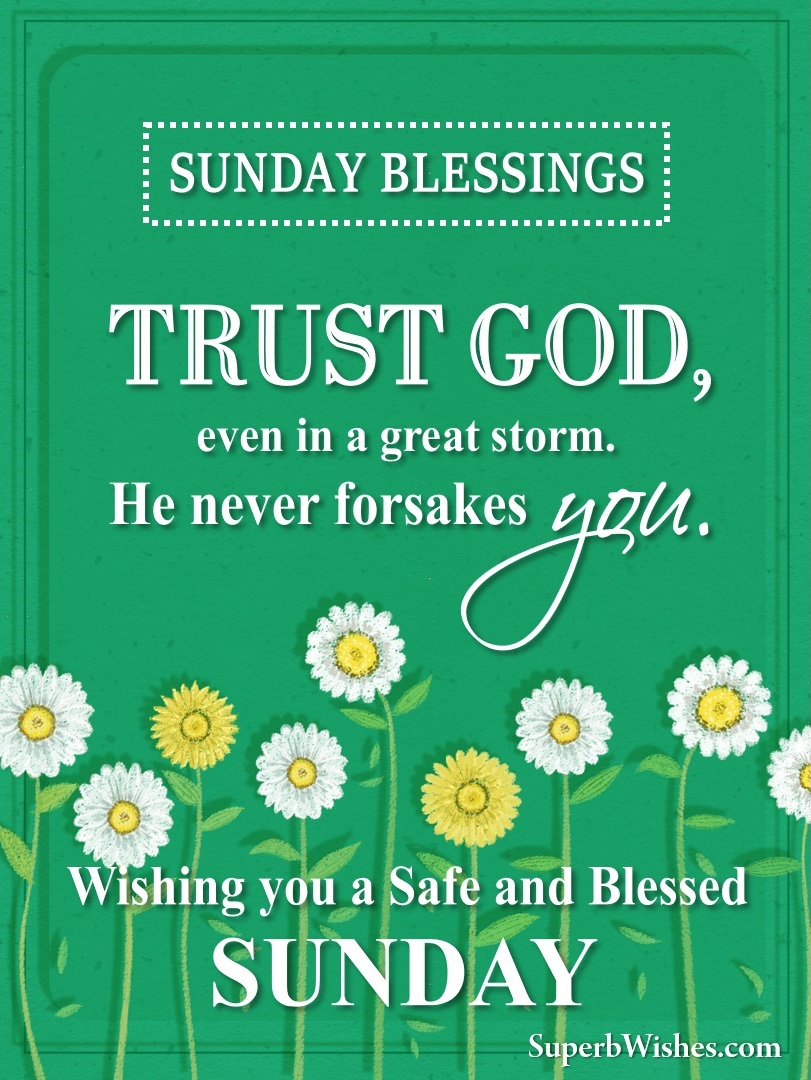 Beautiful Sunday Blessings Images | SuperbWishes