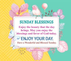 Have a Blessed Sunday. Superbwishes.com