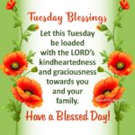 Have a blessed Tuesday images and quotes. Superbwishes.com