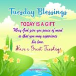 Tuesday's blessings. Superbwishes.com