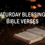 Saturday Blessings Bible Verses