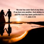 Wedding Bible Verses 1 John 4-12