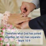 Wedding Bible Verses Mark 10-9