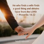 Wedding Bible Verses Proverbs 18-22