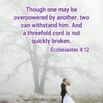 Wedding Bible Verses Ecclesiastes 4-12