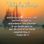 Wednesday blessings with Bible verse images. Superbwishes.com