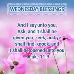 Wednesday blessings images Bible verse. Superbwishes.com