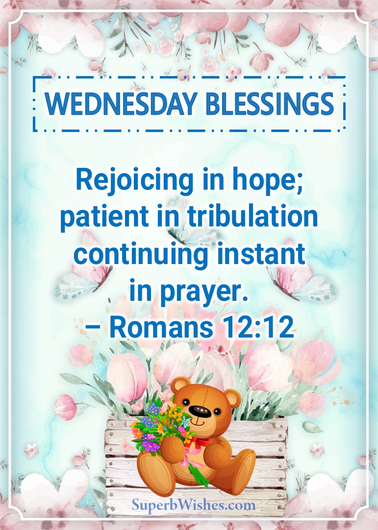 Bible verse blessed Wednesday. Superbwishes.com