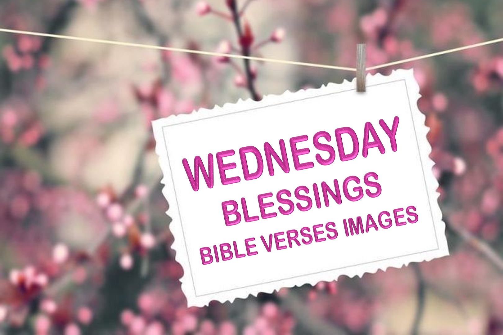 Wednesday Blessings Bible Verses Images