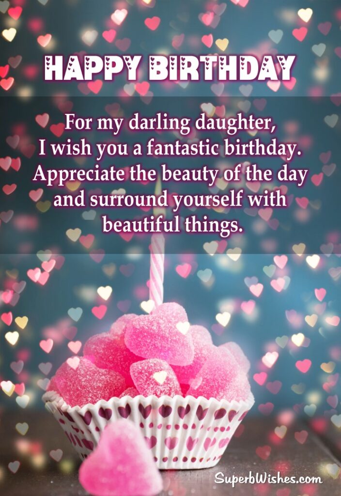 Birthday Wishes For Daughter Images | SuperbWishes