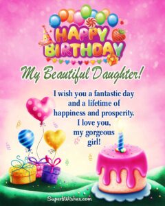 Happy Birthday Wishes For Teenage Daughter