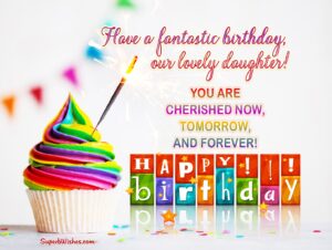 Short Birthday Wishes For Daughter