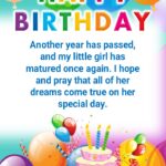 Happy Birthday Wishes For Little Daughter