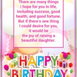 Best Birthday Wishes For Daughter