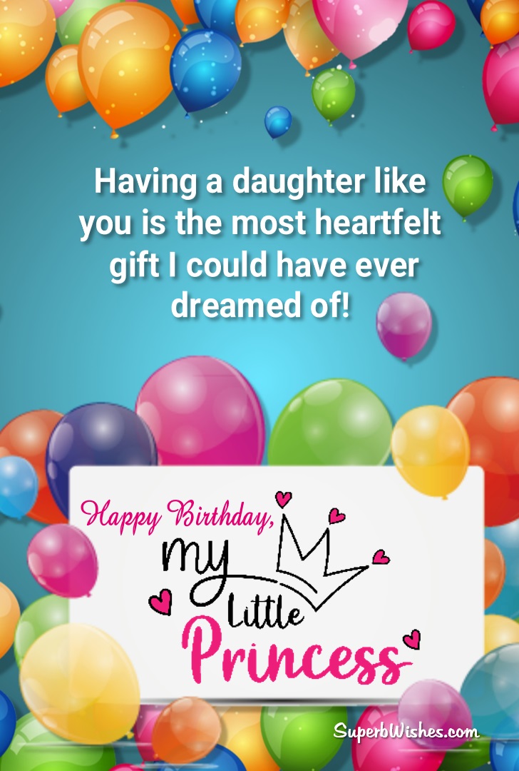 6th birthday wishes for daughter