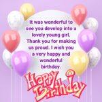 Happy Birthday Wishes Quotes For Daughter