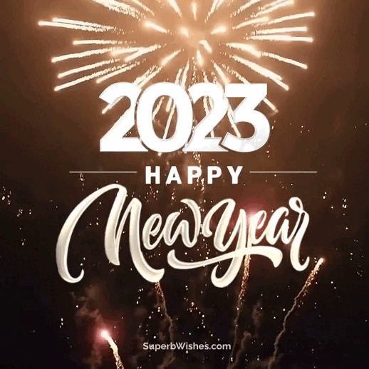 Beautiful Animated Happy New Year 2023 GIF Images | SuperbWishes