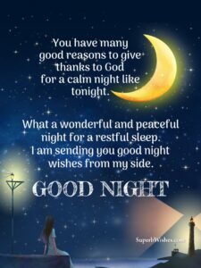 sweet good night wishes Images