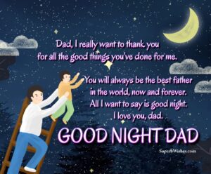 Good night wishes For Father