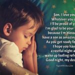 Good night wishes for son